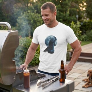 Beagle Parents T-Shirt - Beagle Howl - Multi Tee - front view dog lover t-shirt design