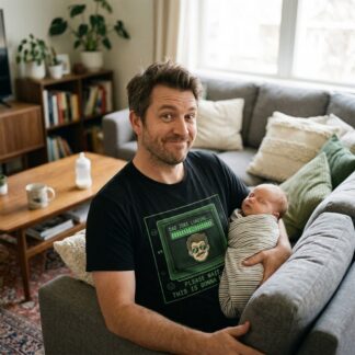 Dad Joke Loading Tee lifestyle