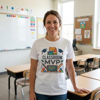 Classroom MVP T-Shirt | Teacher Appreciation School Design - Teachers design