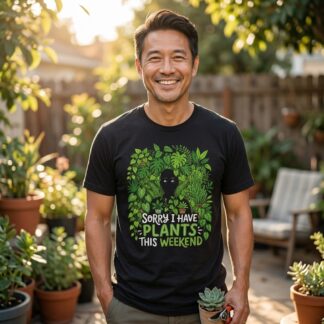 Sorry I Have Plants This Weekend Tee | Plant Lover Shirt, Indoor Jungle Graphic