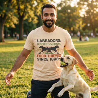 Labradors Professional Food Thieves Since 1800s Tee lifestyle photo