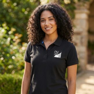 Nude Art LA Logo Polo Shirt lifestyle photo