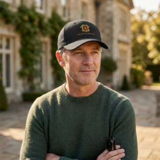 Aristocratix Crest Embroidery Cap lifestyle photo