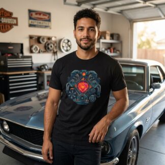 Mechanical Heart Circuitry Tee lifestyle photo