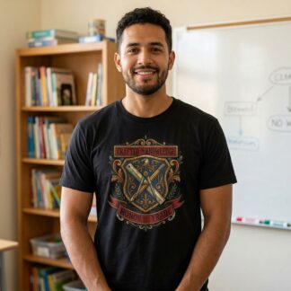 Teachers' Crest Honor the Trade T-Shirt lifestyle photo