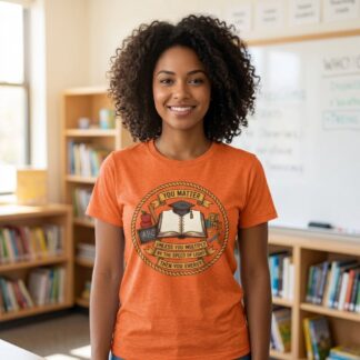 You Matter Graduation Book Tee | Funny Science Education Shirt
