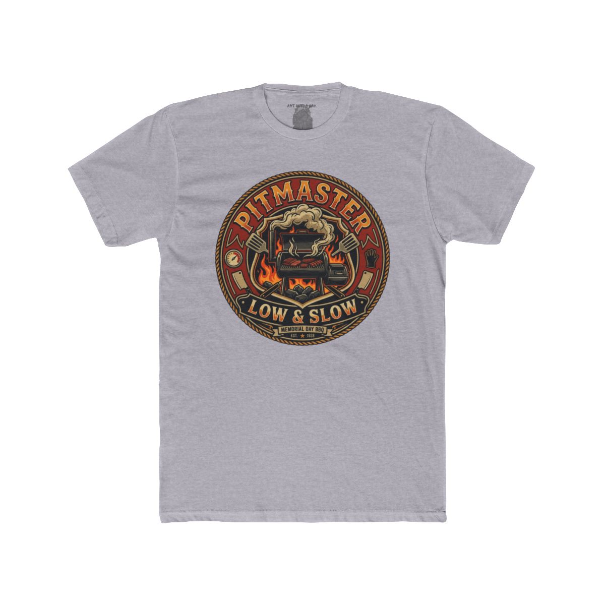 Pitmaster Low & Slow T-Shirt | BBQ Smoker Grill Logo - Image 5