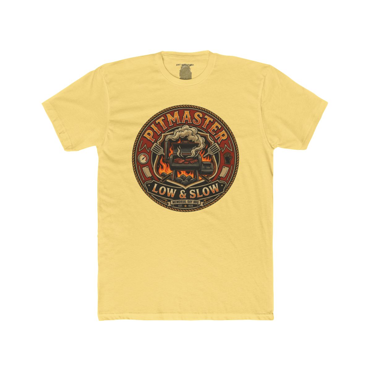 Pitmaster Low & Slow T-Shirt | BBQ Smoker Grill Logo - Image 8