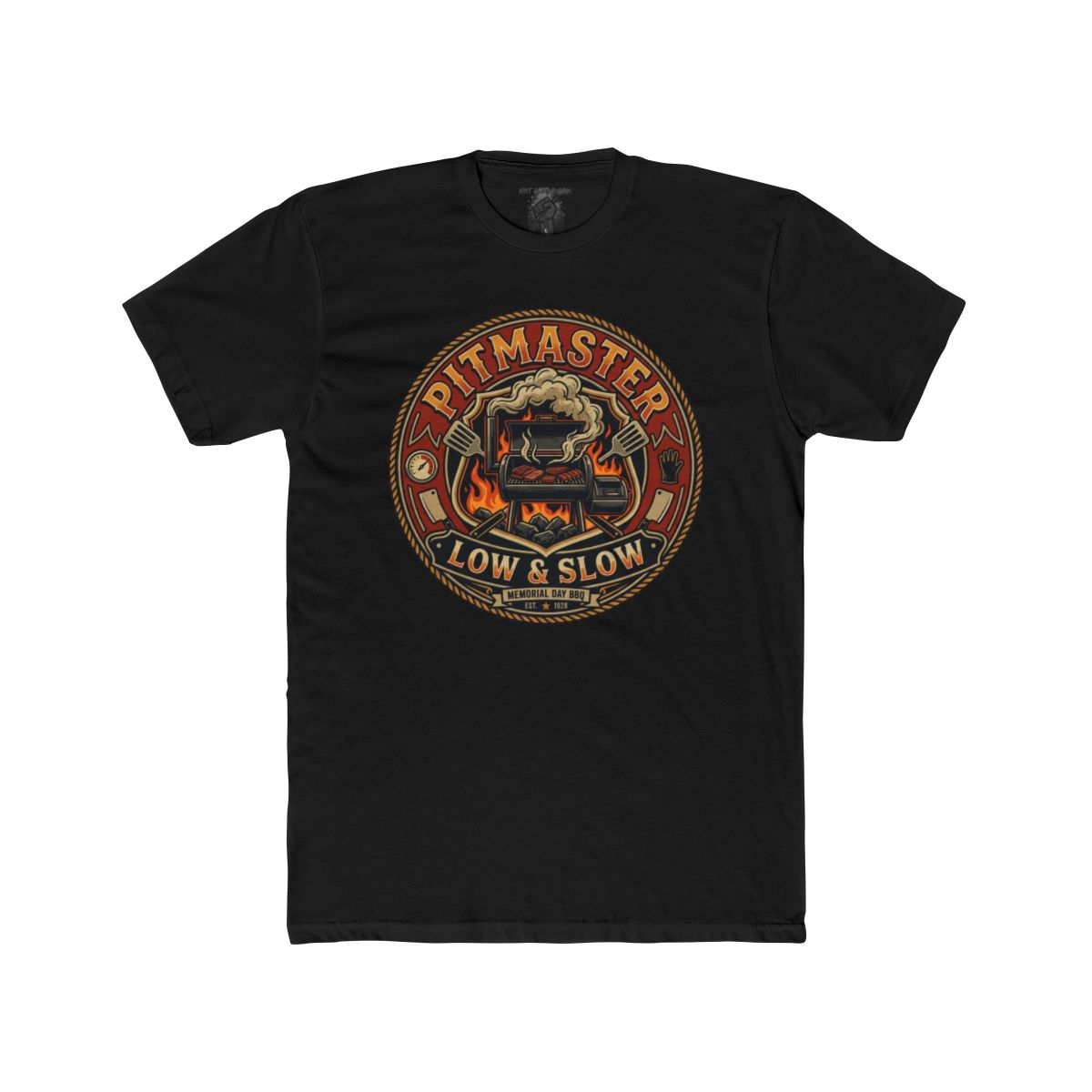 Pitmaster Low & Slow T-Shirt | BBQ Smoker Grill Logo - Image 14