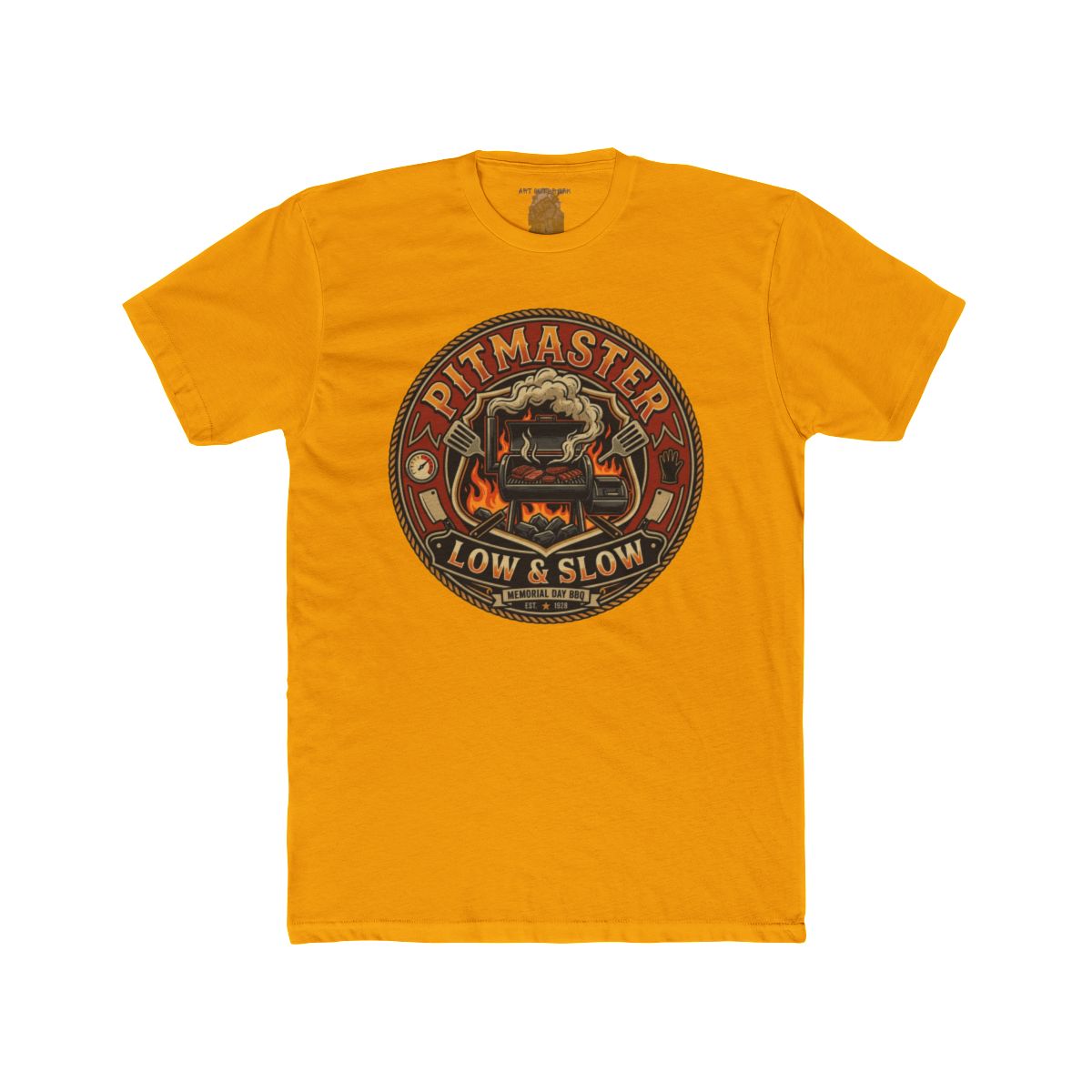 Pitmaster Low & Slow T-Shirt | BBQ Smoker Grill Logo - Image 6