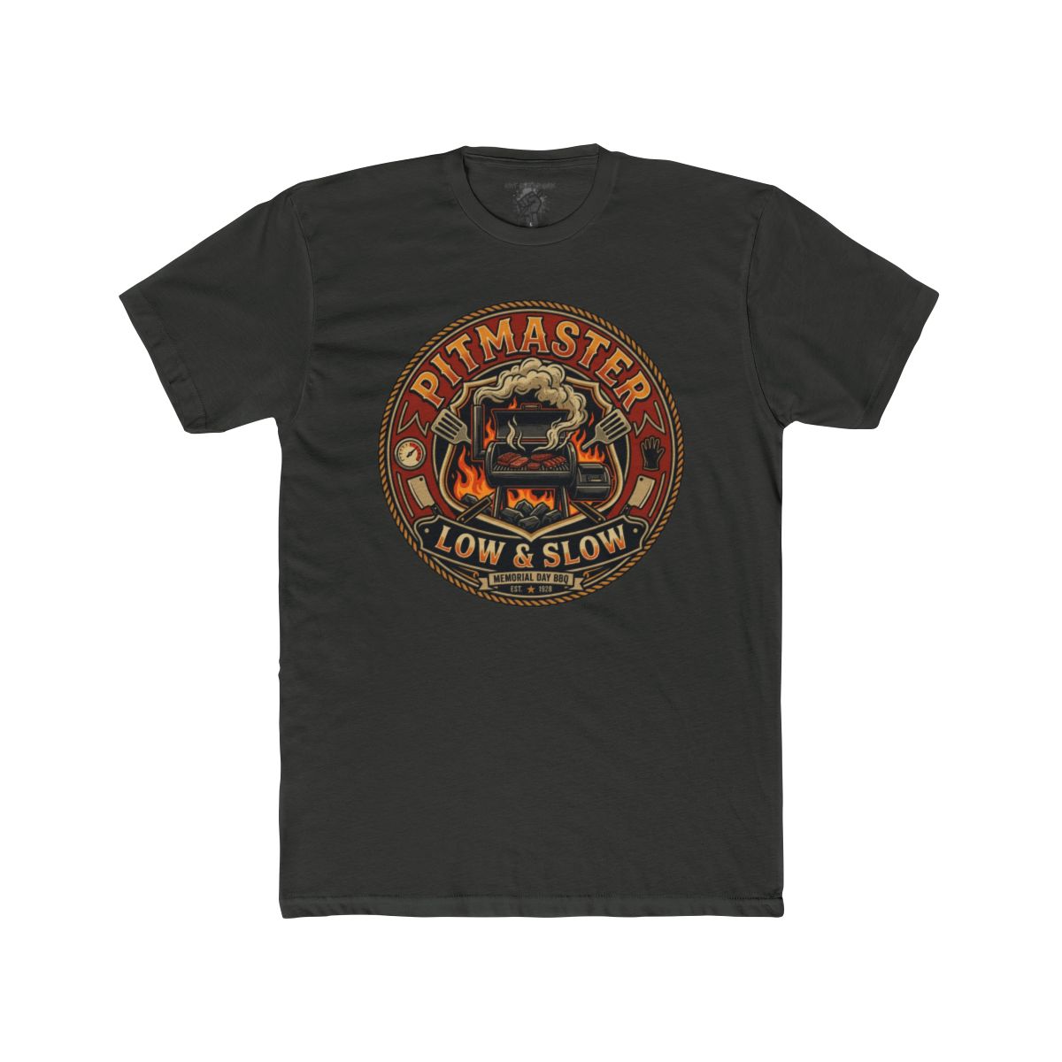 Pitmaster Low & Slow T-Shirt | BBQ Smoker Grill Logo - Image 15