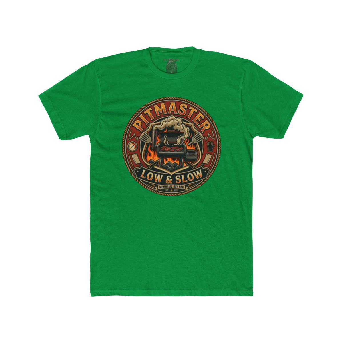 Pitmaster Low & Slow T-Shirt | BBQ Smoker Grill Logo - Image 10