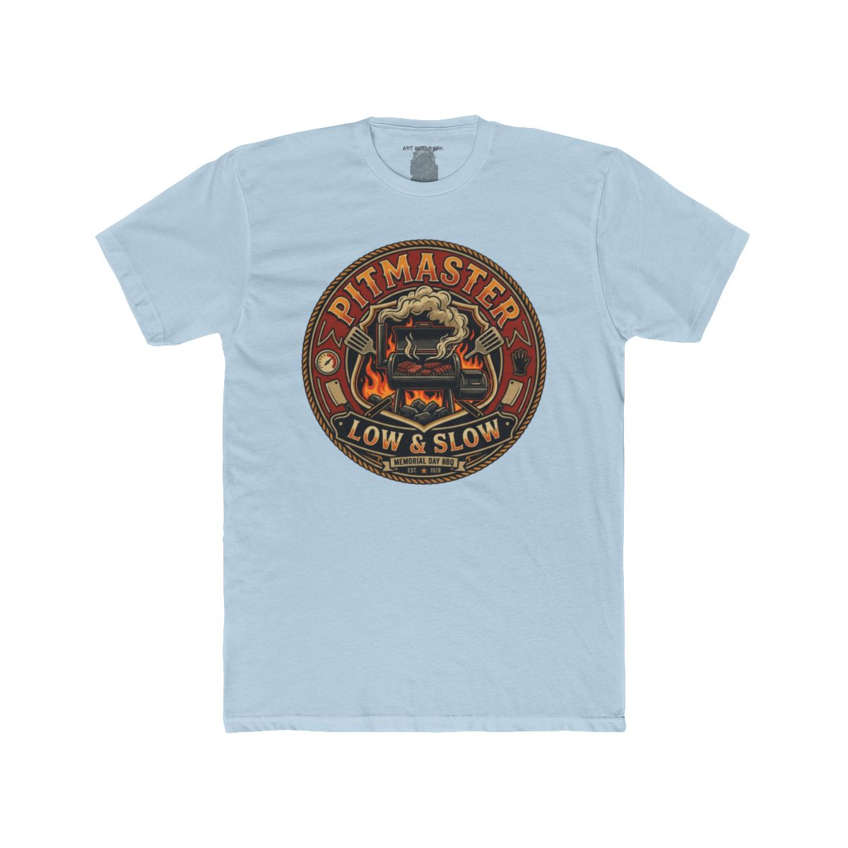 Pitmaster Low & Slow T-Shirt | BBQ Smoker Grill Logo - Image 11