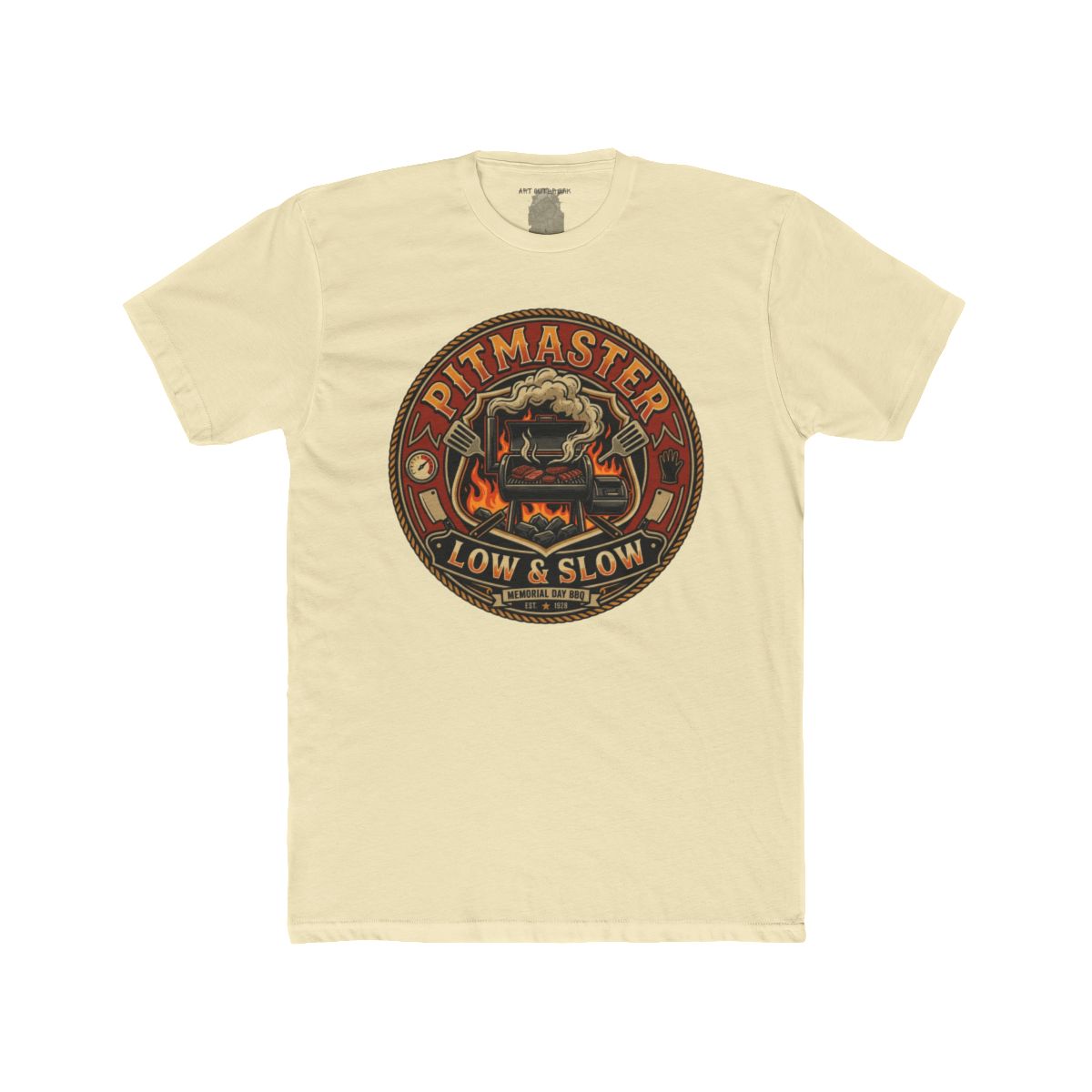 Pitmaster Low & Slow T-Shirt | BBQ Smoker Grill Logo - Image 7
