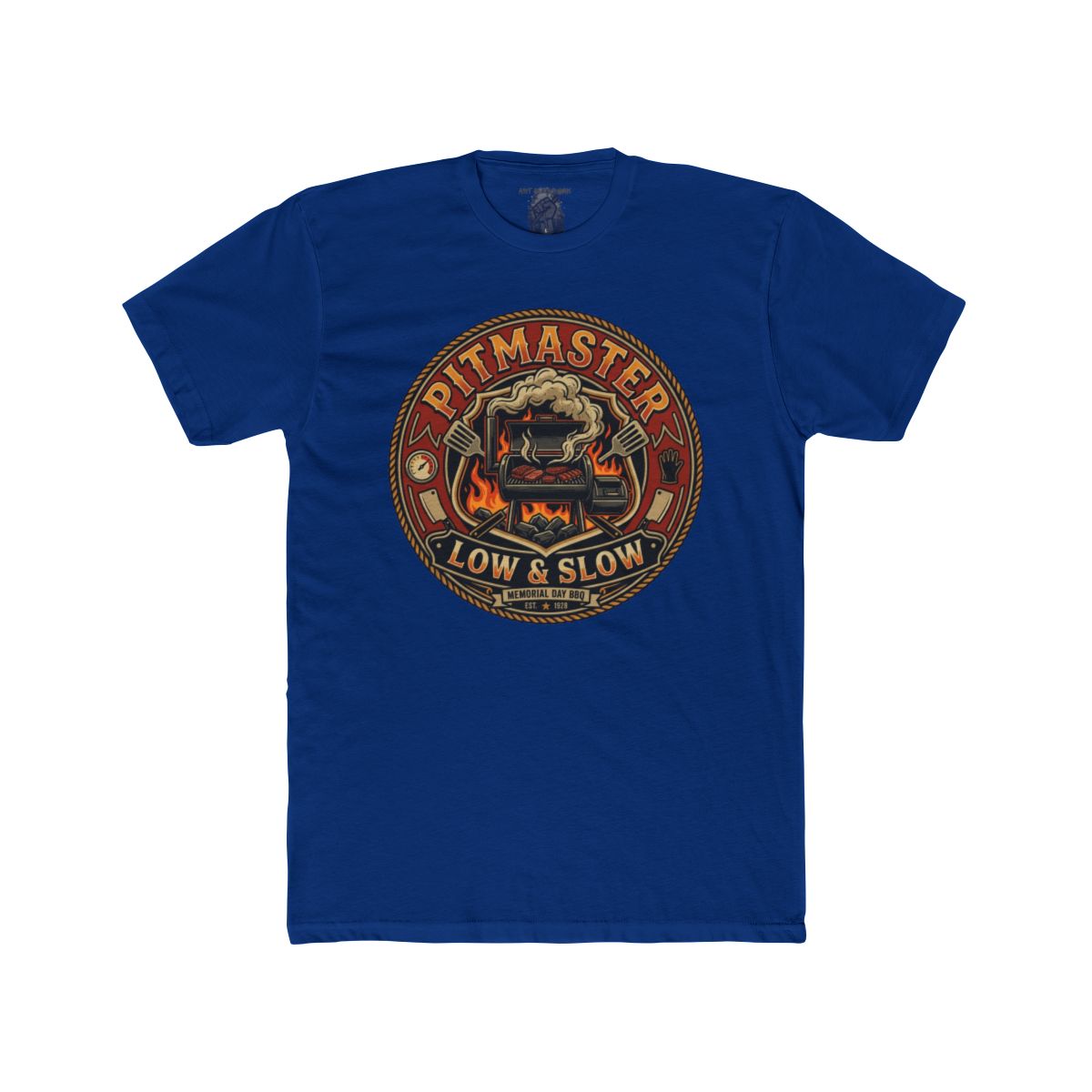 Pitmaster Low & Slow T-Shirt | BBQ Smoker Grill Logo - Image 12