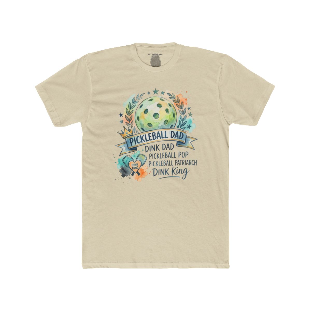 Pickleball Dad Tee | Pickleball Paddle Ball Design, Dad Player Shirt - Image 4