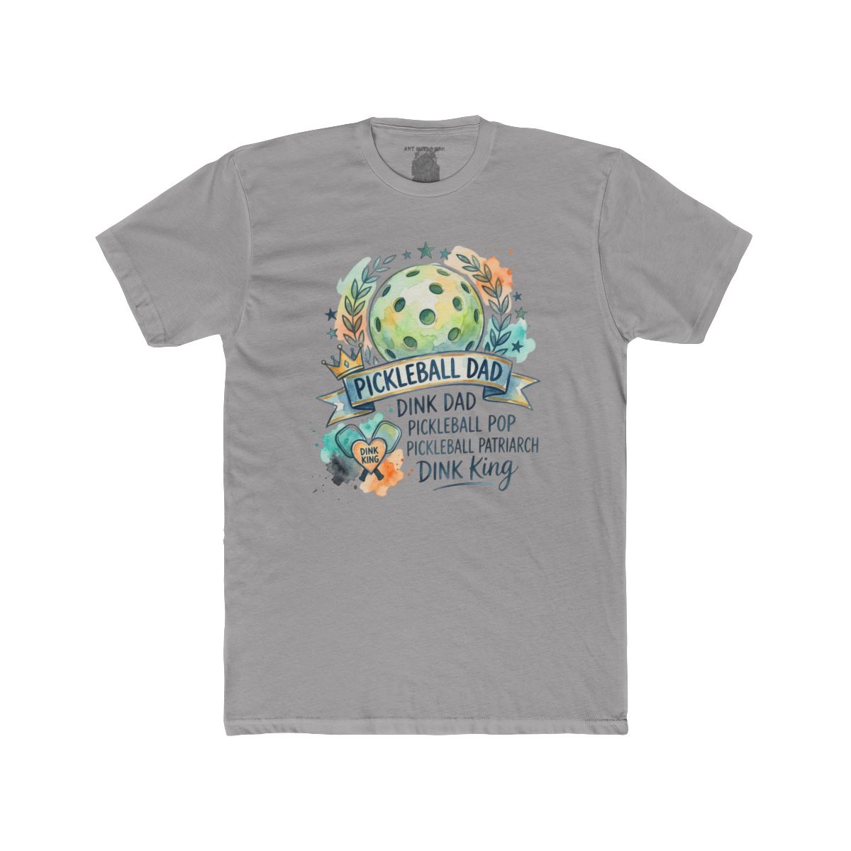Pickleball Dad Tee | Pickleball Paddle Ball Design, Dad Player Shirt - Image 3