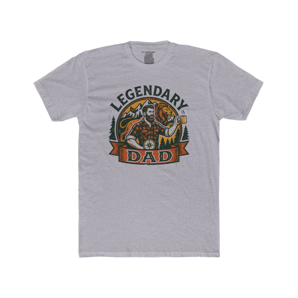 Legendary Dad Tee | Retro Camper, Beer Mug, Outdoors Father Design - Image 5