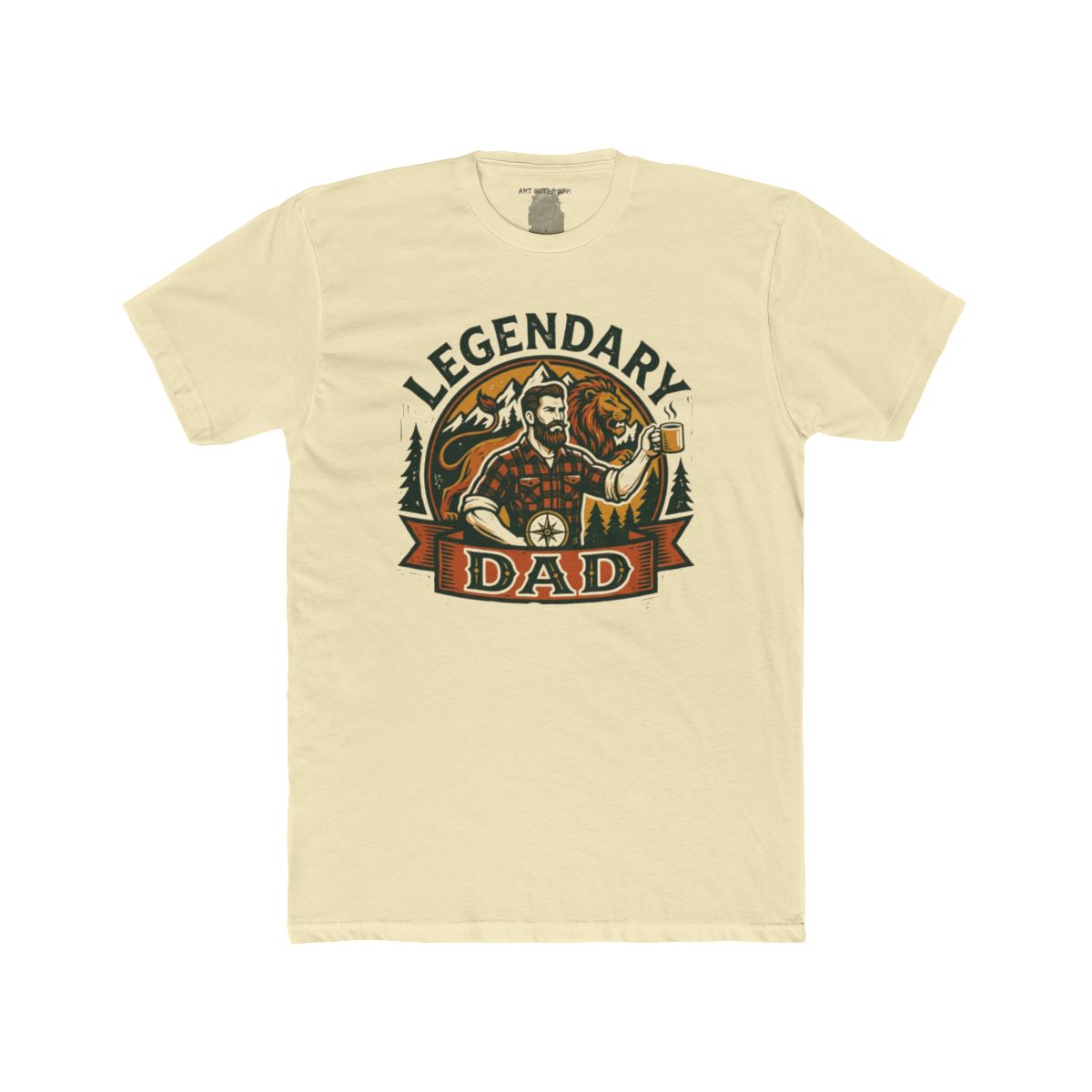 Legendary Dad Tee | Retro Camper, Beer Mug, Outdoors Father Design - Image 6