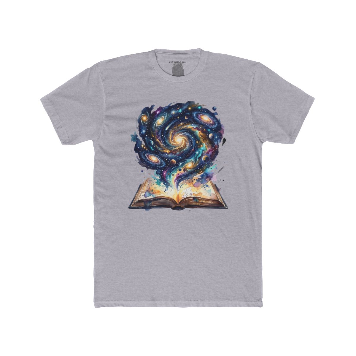 Galaxy Spellbook T-Shirt | Cosmic Book Illustration - Image 6