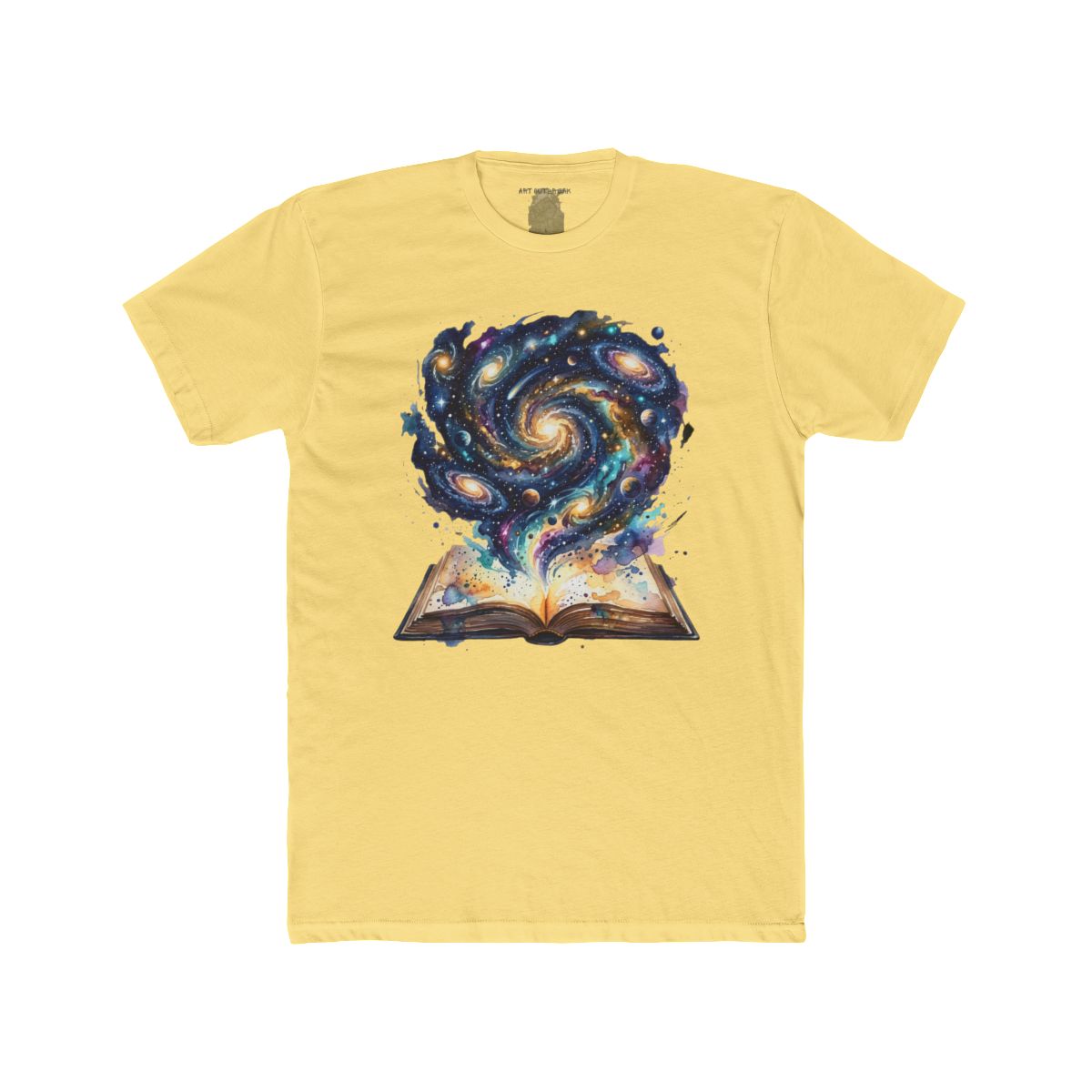 Galaxy Spellbook T-Shirt | Cosmic Book Illustration - Image 9