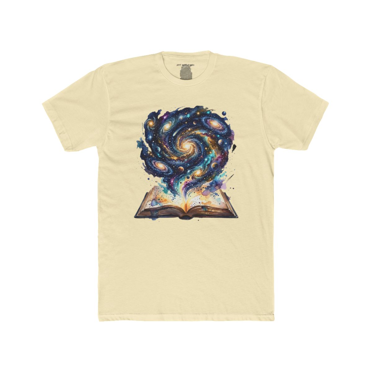 Galaxy Spellbook T-Shirt | Cosmic Book Illustration - Image 8