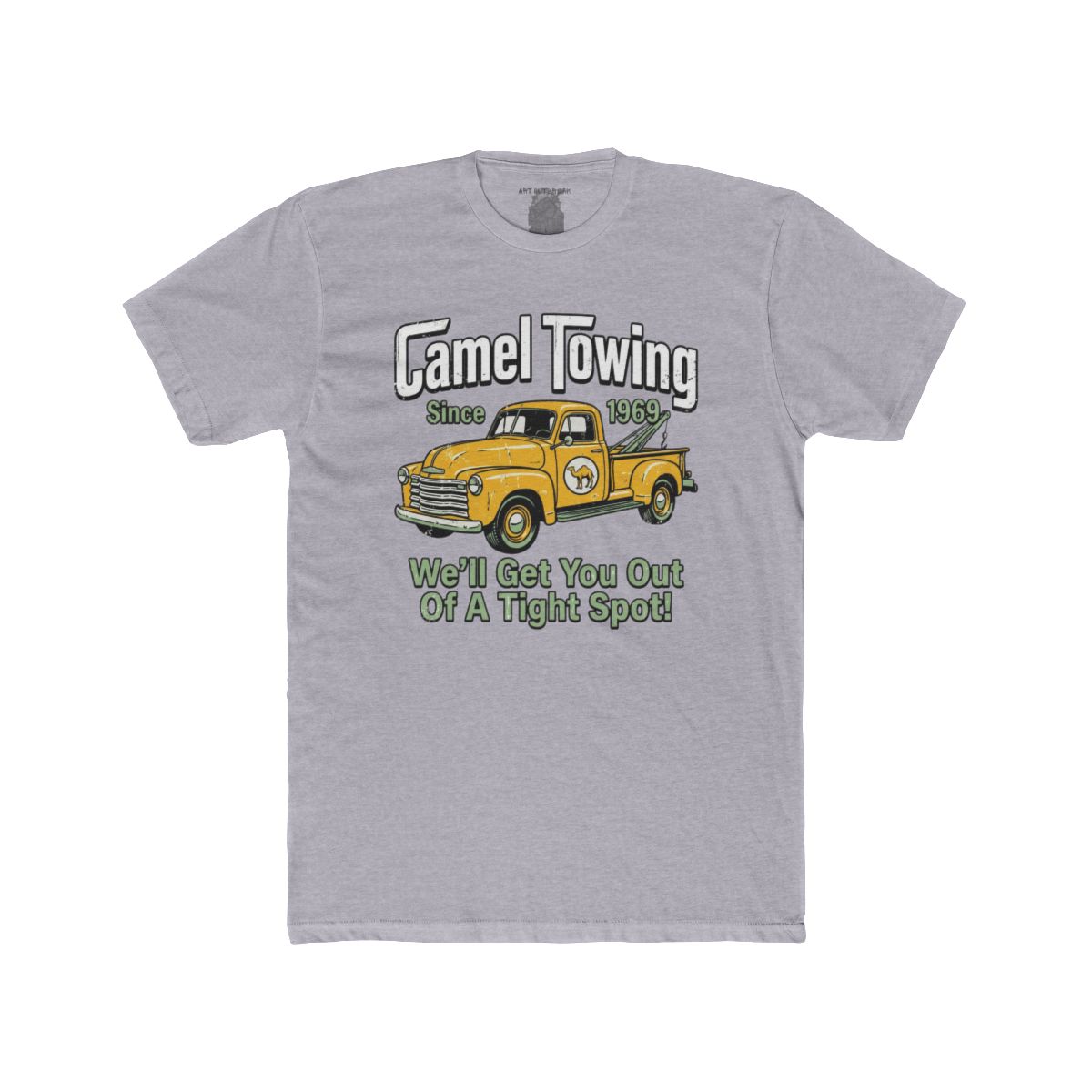 Camel Towing Truck Tee | Vintage Tow Truck Graphic, Funny Slogan - Image 6