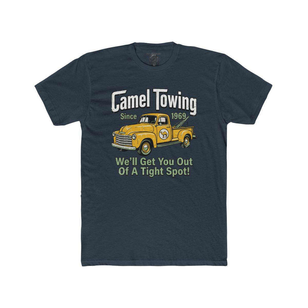 Camel Towing Truck Tee | Vintage Tow Truck Graphic, Funny Slogan - Image 11