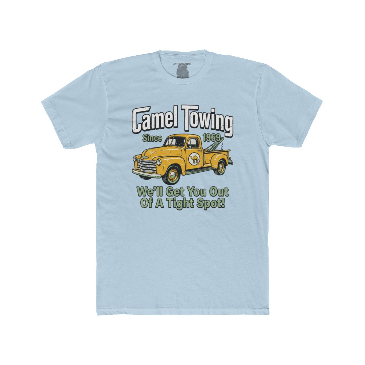 Camel Towing Truck Tee | Vintage Tow Truck Graphic, Funny Slogan - Image 10