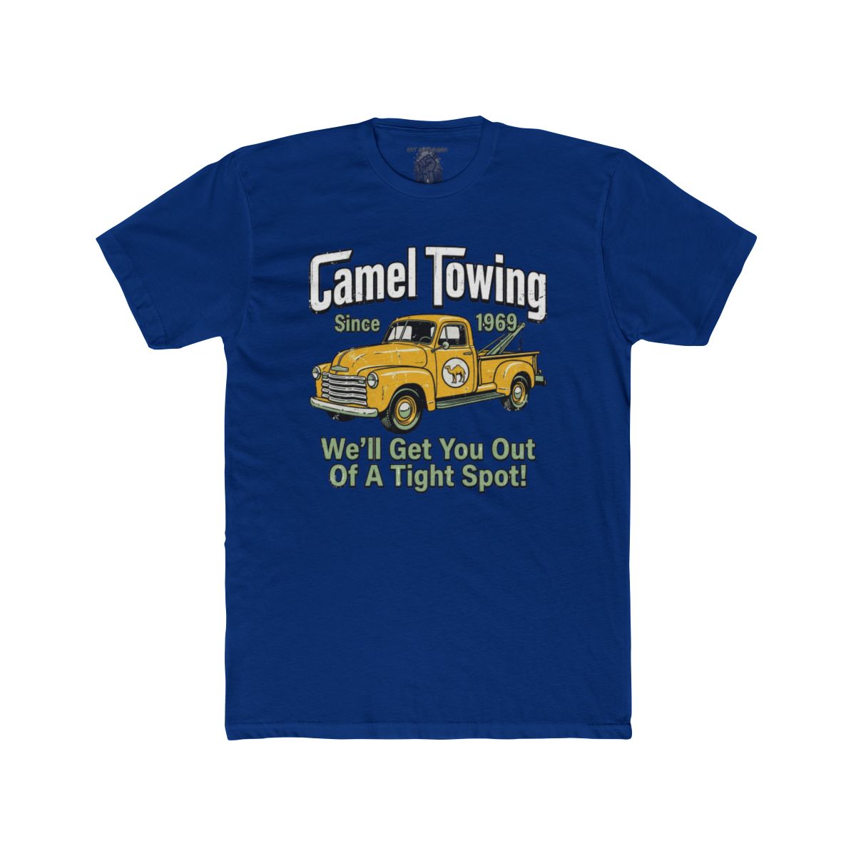 Camel Towing Truck Tee | Vintage Tow Truck Graphic, Funny Slogan - Image 12