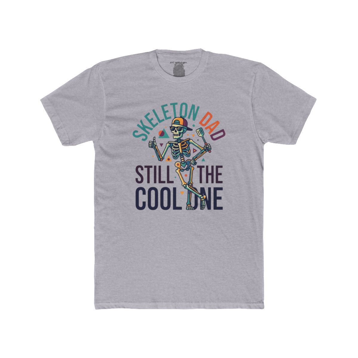 Skeleton Dad Still The Cool One T-Shirt | Funny Halloween Tee - Image 5