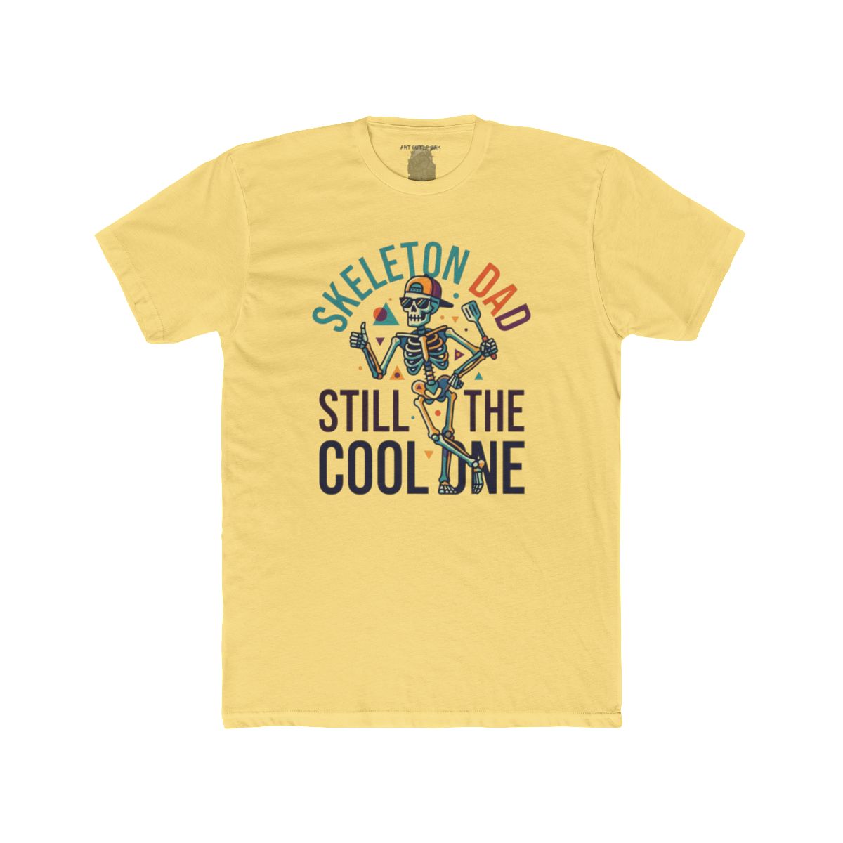 Skeleton Dad Still The Cool One T-Shirt | Funny Halloween Tee - Image 7