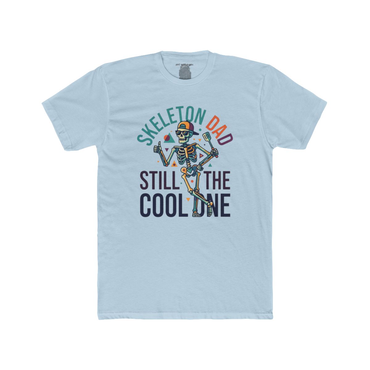 Skeleton Dad Still The Cool One T-Shirt | Funny Halloween Tee - Image 8
