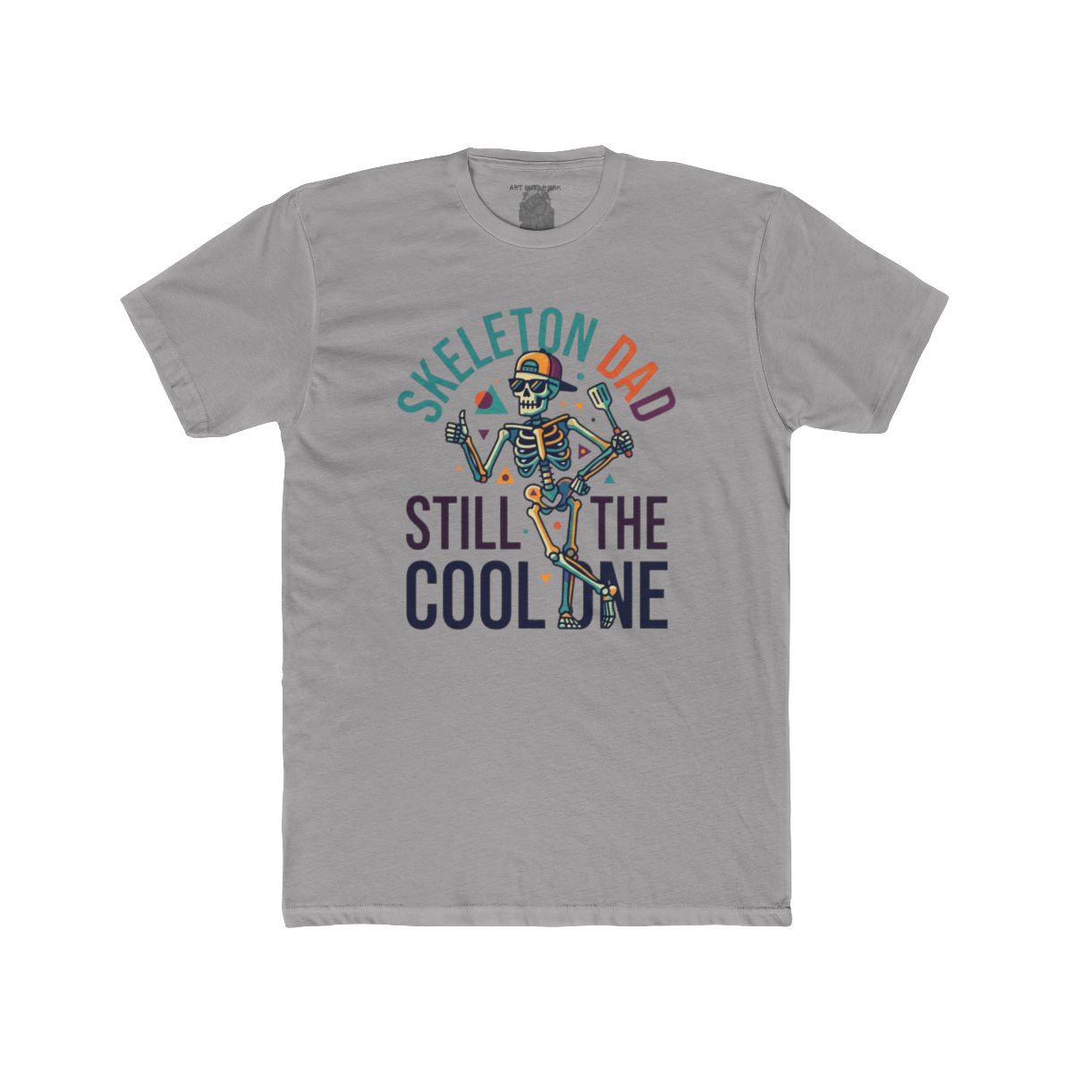 Skeleton Dad Still The Cool One T-Shirt | Funny Halloween Tee - Image 3