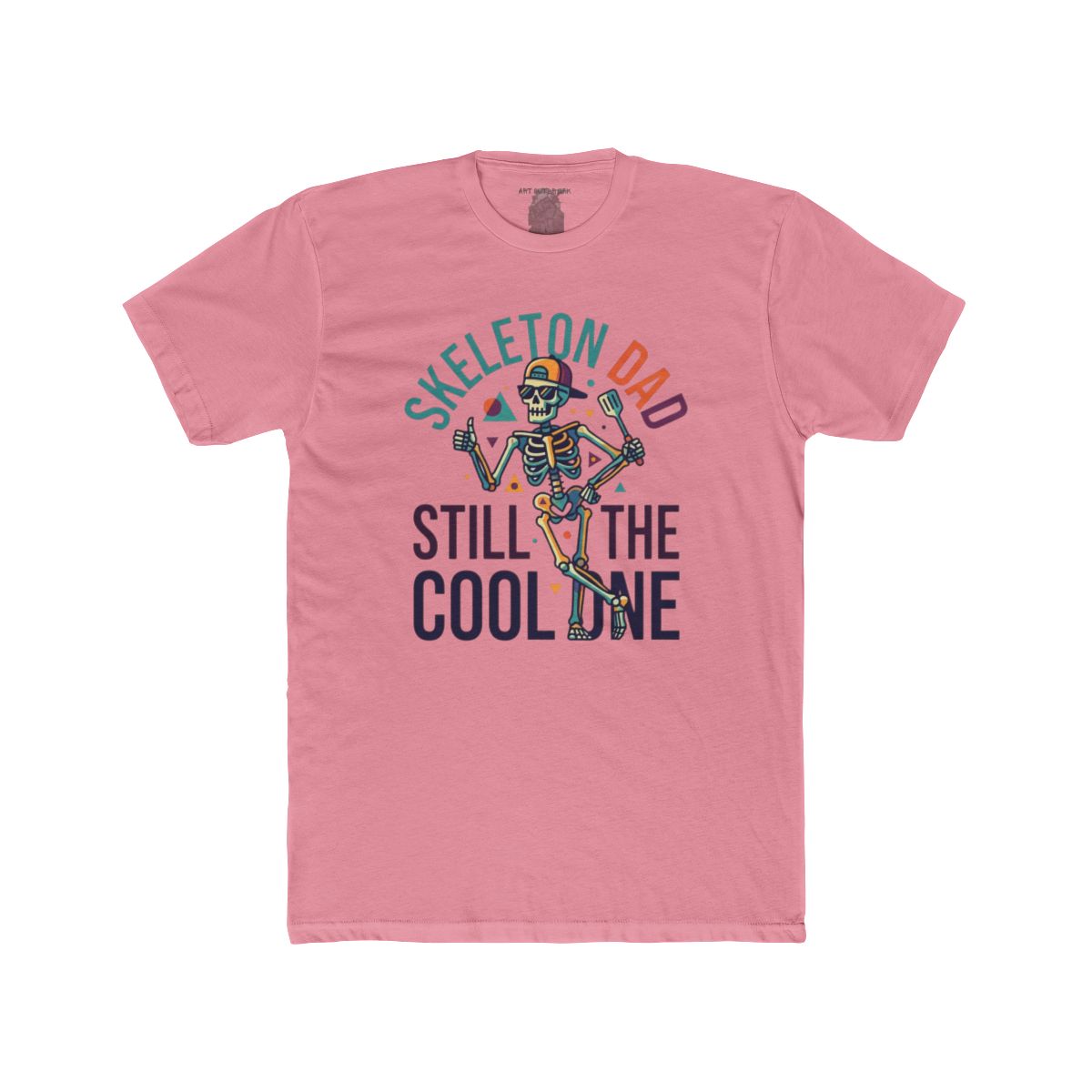 Skeleton Dad Still The Cool One T-Shirt | Funny Halloween Tee - Image 9