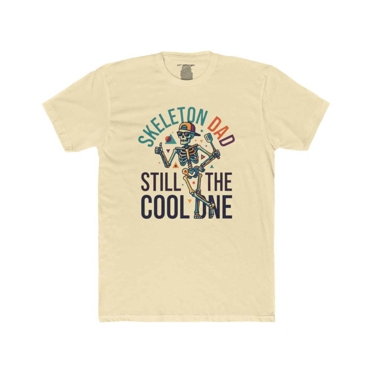 Skeleton Dad Still The Cool One T-Shirt | Funny Halloween Tee - Image 6