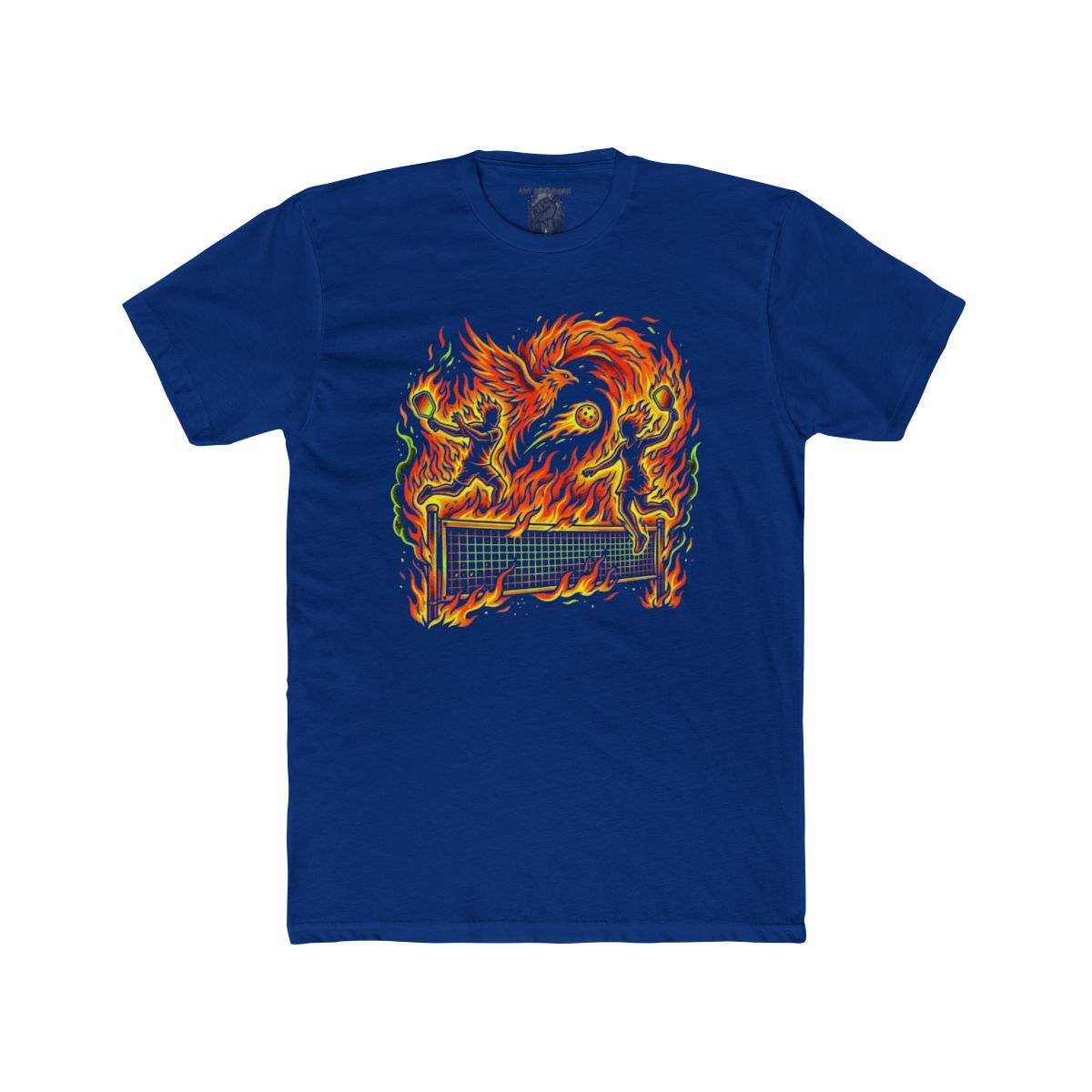 Flaming Pickleball T-Shirt | Fire Pickleball Players Tee - Image 6