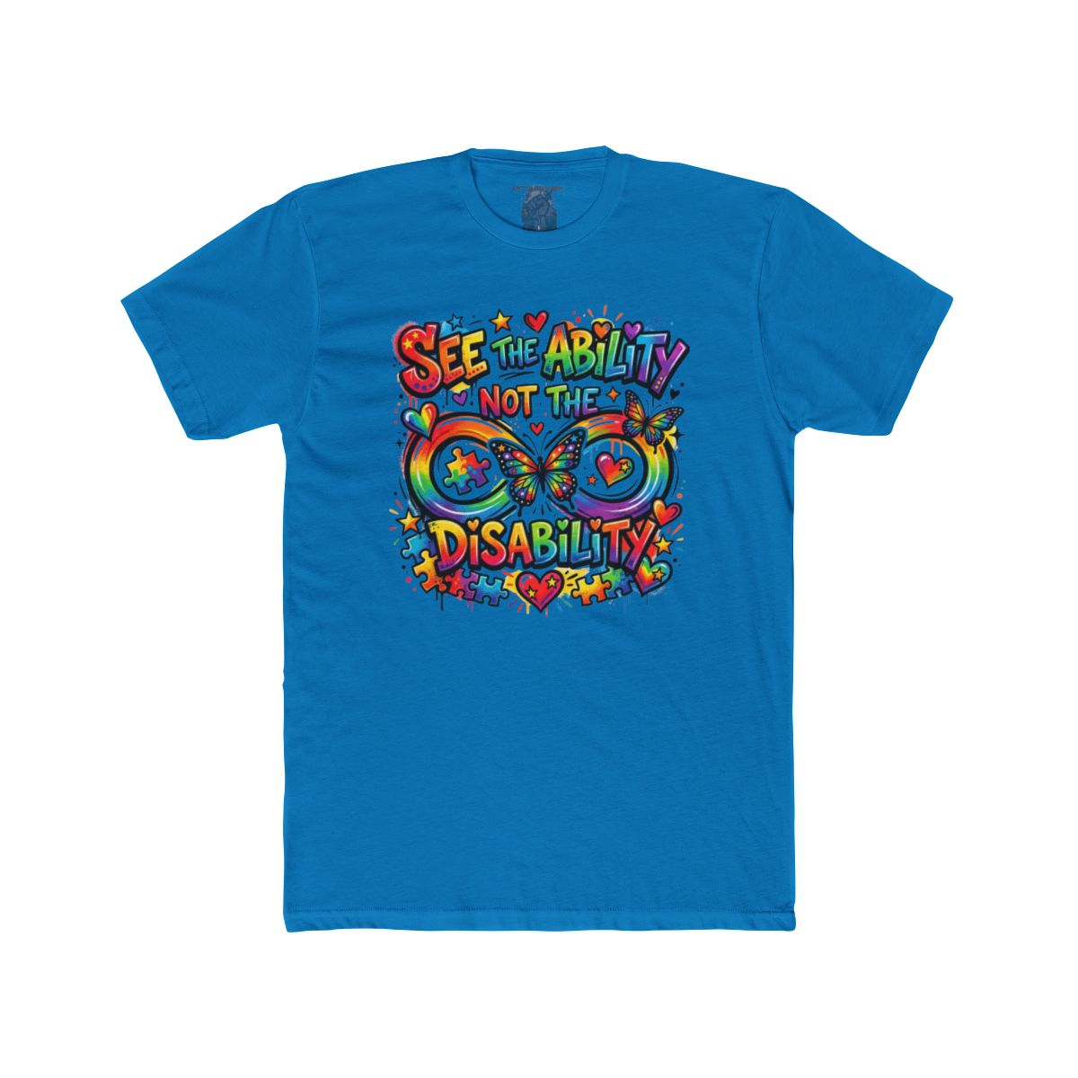 See the Ability Not the Disability T-Shirt | Autism Awareness Butterfly Design - Image 11