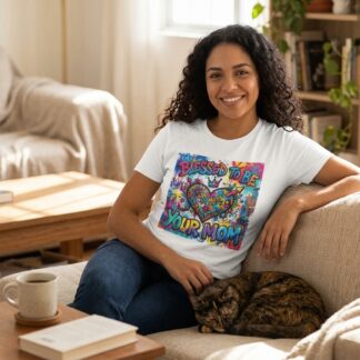Blessed To Be Your Mom T-Shirt lifestyle photo