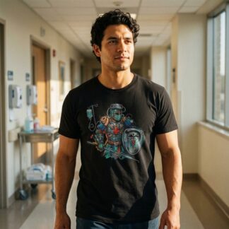 Medic Knight Illustration Tee lifestyle photo
