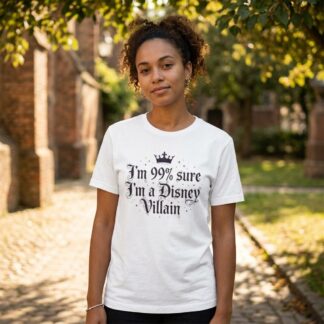 Im 99% Sure Im a Disney Villain Tee lifestyle photo