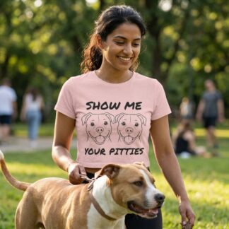 Show Me Your Pitties Crop Tee lifestyle photo