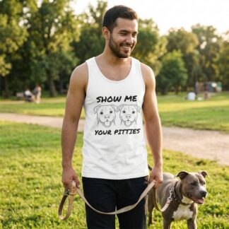 Show Me Your Pitties Tank Top lifestyle photo