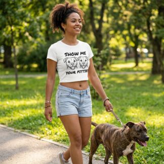 Show Me Your Pitties Baby Tee lifestyle photo