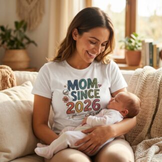 Mom Since 2026 Tee lifestyle photo