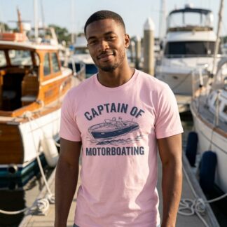 Captain of Motorboating Tee | Motorboat Graphic Shirt