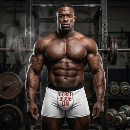 Beast Mode On boxer briefs athletic workout underwear design