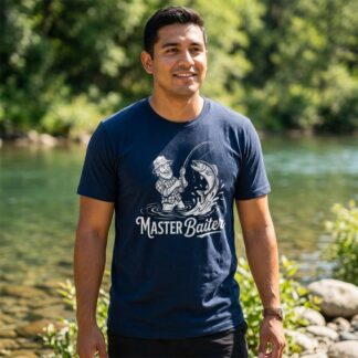 Master Baiter Fishing T-Shirt lifestyle photo