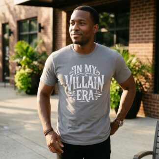 In My Villain Era Graphic Typography Tee