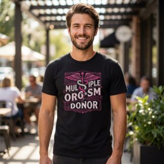 Multiple Orgasm Donor Medical Caduceus Tee